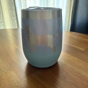 Dog Silhouette Tumbler